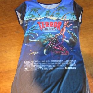 BlackMilk Terror From The Deep T-Shirt Size Small